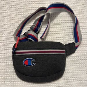 Champion grey fanny pack attribute waistbag